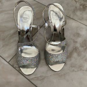 Silver heels